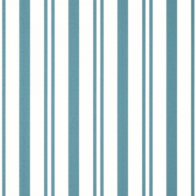 Thibaut Maggie Stripe Wallpaper in Teal